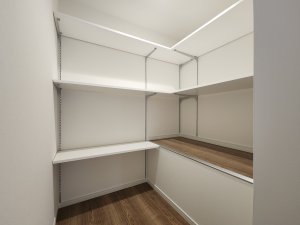 玄関ホールの収納コーナー